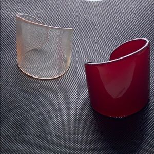 Vintage Betsey Johnson Acrylic Cuffs